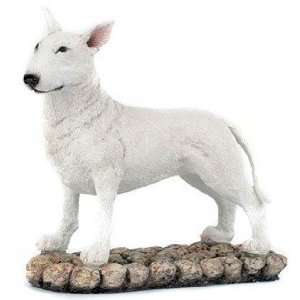 Alert   English Bull Terrier Standing Dog Figurine SM57549 By Sherratt 