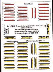72 63 Prussian Lancers 1800 1815 (3)   Lifeguard Lancers/Lancers of 