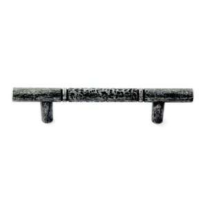  Eclectic 3 Pitted Bar Pull Finish Distressed Nickel 