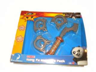 Kung Fu Panda 2~Dagger+Throwing Stars Toys Costume Warriors Pack Toy 