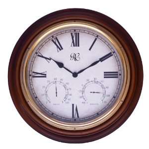  River City Clocks 18 Inch Indoor/Outdoor Clock with 