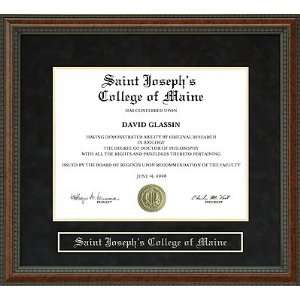  Saint Josephs College of Maine (SJC) Diploma Frame 