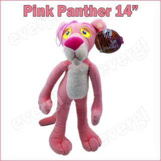 The Pink Panther Plush Toy Stuffed Figure Doll 14  