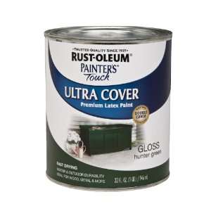   Painters Touch Quart Latex, Gloss Hunter Green