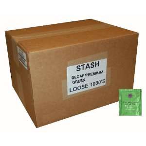 Stash Tea Company Decaf Premium Green Tea 1000 Teabags, 8.58 Pound Bag