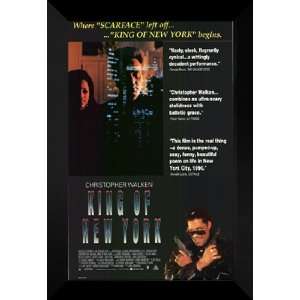  King of New York 27x40 FRAMED Movie Poster   Style A
