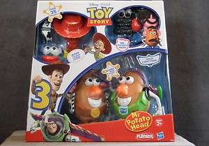Toy Story 3 Mr. Potato Head lot box set Jessie Woody Buzz spud 