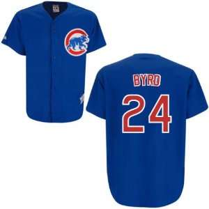  Mens Chicago Cubs #24 Marlon Byrd Alternate Replica Jersey 