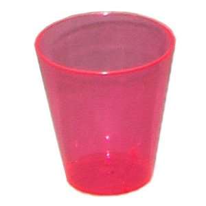 Party Accents Hot Pink 2 Oz Sparkle Shooters  Kitchen 