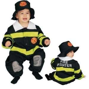  Dress Up America Baby Fire Fighter Costume Toys & Games