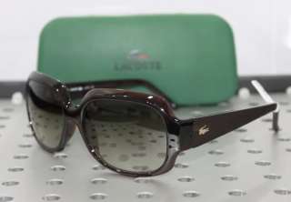 New Lacoste L617S 210 Brown Gradient Sunglasses  