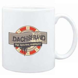  Mug White  Dachshund THE INVASION CONTINUES  Dogs 