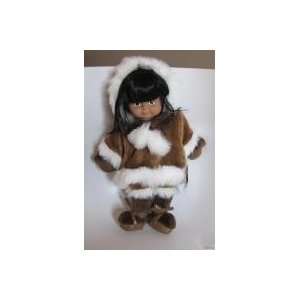   Friends Traditional Alaskan Eskimo Doll with Fur Parka Toys & Games
