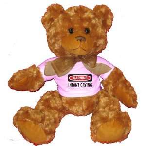   INFANT CRYING Plush Teddy Bear with WHITE T Shirt Toys & Games