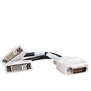   DMS 59 (M) to DVI I Dual Link (F) Video Splitter Cable Electronics