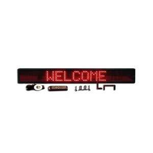  Econo Programmable Red LED Window Sign Display 6 x 49 