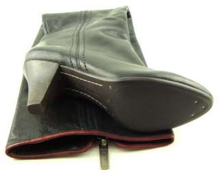 FRYE DANNIKA PIPING Zip Black Womens Shoes Boots 6  