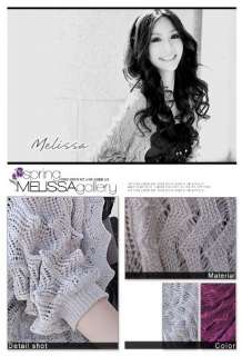 Womens Silver Wave Knit Cardigan Sweater 2805G BNWT, One Size/ Free 