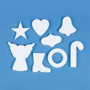   Worldwide Craft Foam Christmas Shapes (Pack of 8) Toys & Games