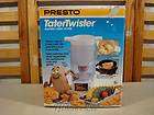 PRESTO TATER TWISTER ELECTRIC CURLY CUTTER NEW IN BOX