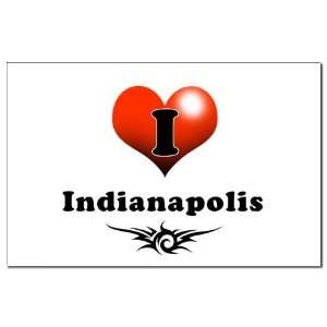  Indianapolis Indiana Indiana Mini Poster Print by 