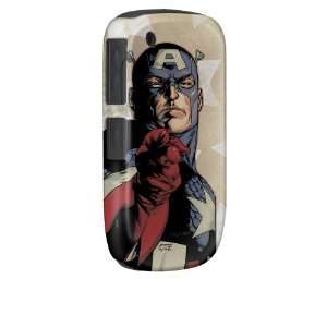  BlackBerry Curve 8520 Barely There Case   Captain America 