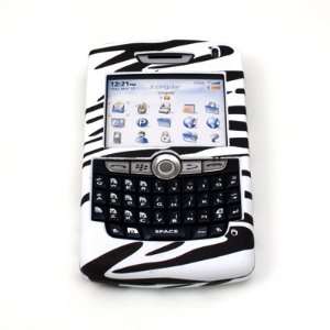   Rubber Zebra Hard Case for BlackBerry 8800 8820 8830 