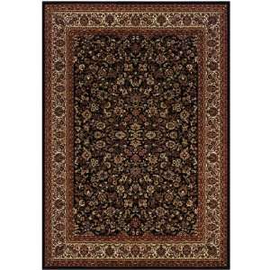   Runner Area Rug Classic Persian Pattern in Black Color