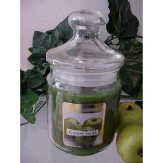   Apothecary Glass Jar Wax Candle 9.5 Oz.