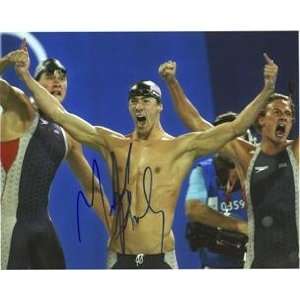 MICHAEL PHELPS Olympic Swimming Champion SIGNED