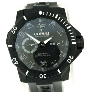 Corum Admirals Cup Deep Hull 48 Day / Date 48mm Titanium PVD LIMITED 