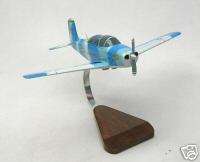 34 A 34A Mentor Airplane Wood Model   