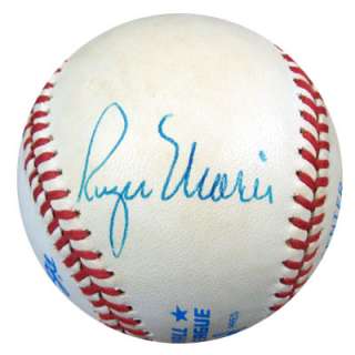 Roger Maris & Mickey Mantle Autographed AL MacPhail Baseball JSA & PSA 