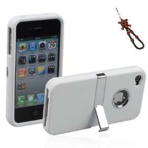  White Carbon Rubberized Surface Hard Protector Skin Case 