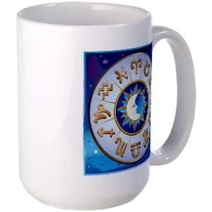 Large Mug Coffee Drink Cup Zodiac Astrology Wheel 
