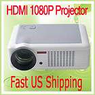 HD Home Theater 1080P LCD PROJECTOR LED HDMI WII PS3 5 inch TFT LCD 