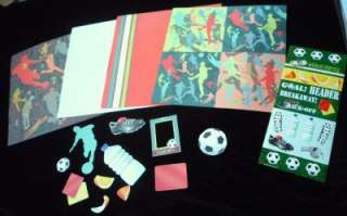 12x12 Scapbook Page Kit~BOYS SOCCER~ Look@ Pics  
