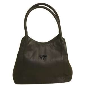 NCAA Virginia Tech Hokies Cove Creek Leather Handbag / Purse  