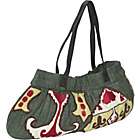 Moyna Handbags Handloom Silk Ikat Embroidered Bag $118.00