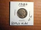 buffalo nickel 1918 d about good  $