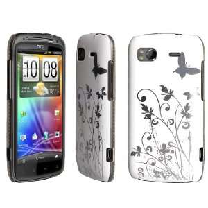  Case For The HTC Sensation XE IMD Butterfly Flower Hard 