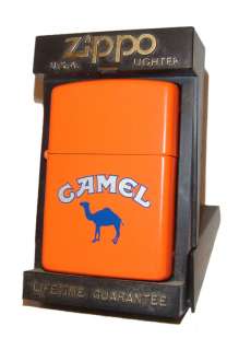 Zippo Lighter Camel Orange Emblem DISCONTINUED  