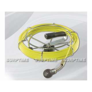   PIPELINE INSPECT CAMERA VIDEO SYSTEM 65 Feet CABLE W/ WHEEL  