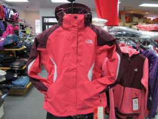 NEW WOMENS NORTH FACE BOUNDARY TRICLIMATE JACKET AMVD66Y PEARL PINK 