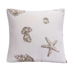  Harbor House HH30 12 Beach House Square Pillow in Natural 