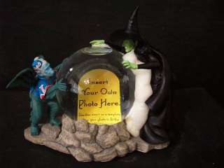 WOZ WICKED WITCH FLYING MONKEY PICTURE FRAME MIB #A3951  