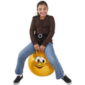  Hippity Hop 18 In. Yellow Smiley Face Hop Ball Sports 
