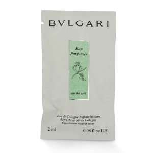   PERFUMEE (Green Tea) by Bulgari Womens Vial (sample) .04 oz Beauty