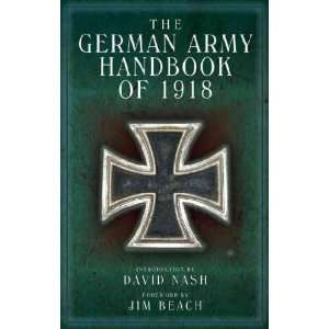 German Army Handbook of 1918 David Nash Books