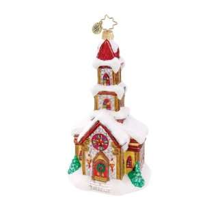 Christopher Radko Country Cathedral Ornament 